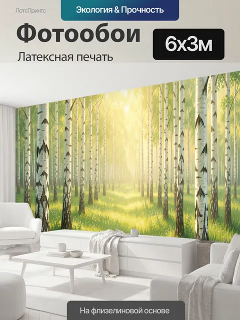 600 × 300 см · Латексная печать