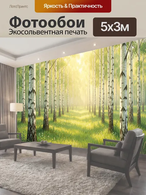 500 × 300 см · Экосольвентная печать