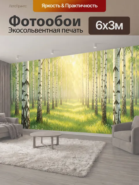 600 × 300 см · Экосольвентная печать
