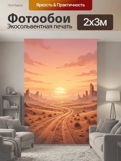 200 × 300 см · Экосольвентная печать