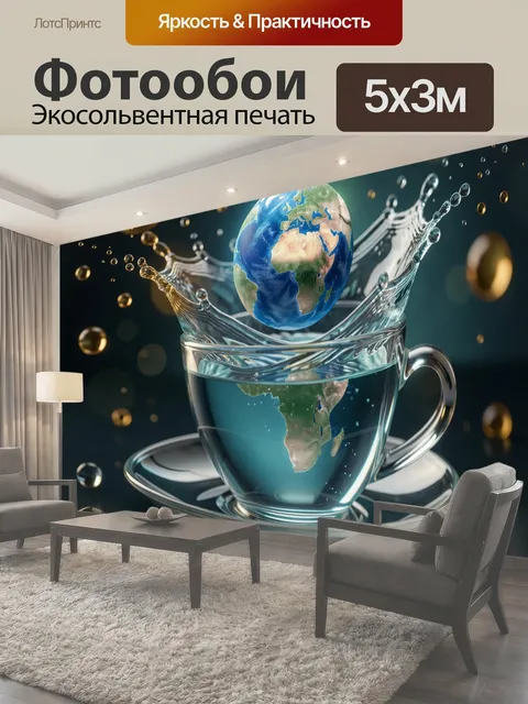 500 × 300 см · Экосольвентная печать