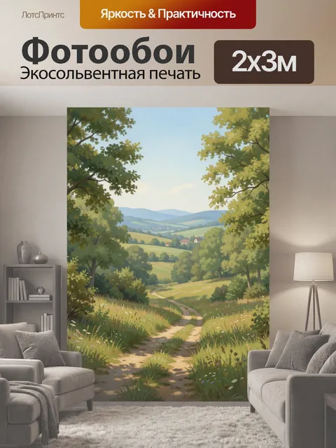200 × 300 см · Экосольвентная печать