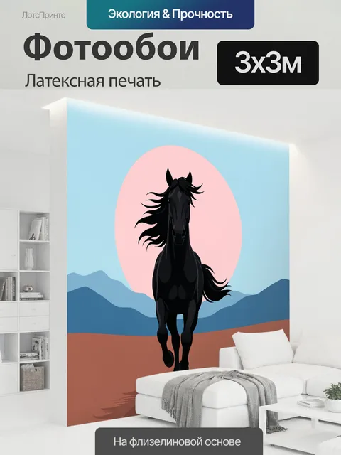 300 × 300 см · Латексная печать