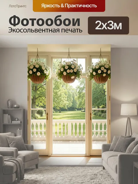 200 × 300 см · Экосольвентная печать