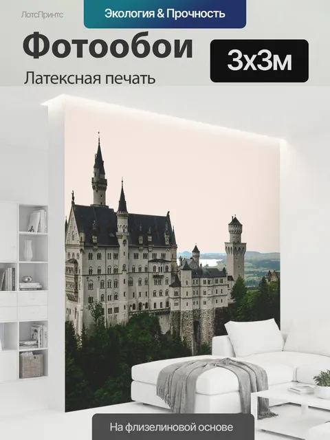 300 × 300 см · Латексная печать