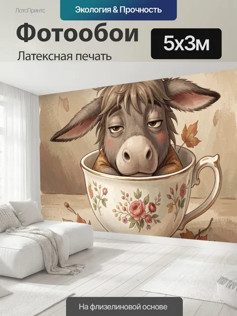 500 × 300 см · Латексная печать