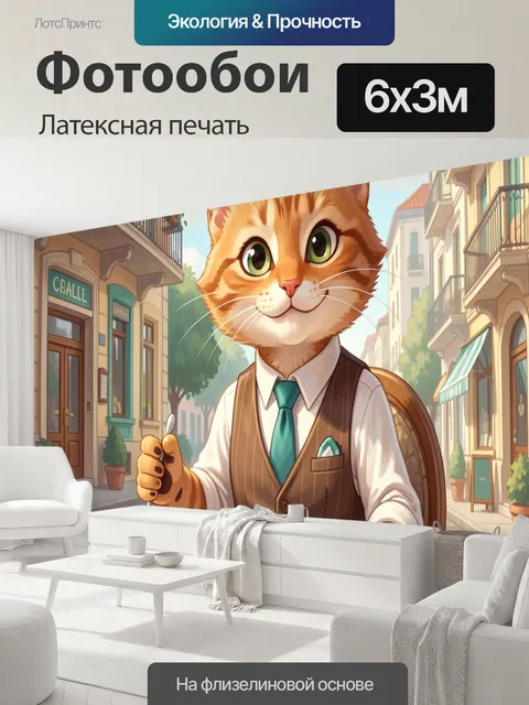 600 × 300 см · Латексная печать