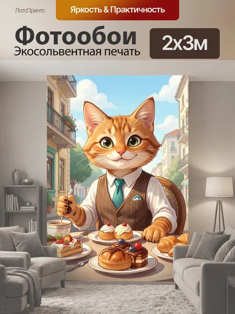 200 × 300 см · Экосольвентная печать