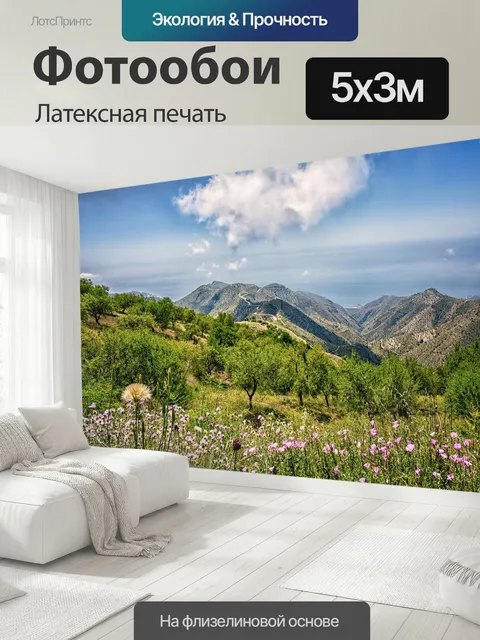 500 × 300 см · Латексная печать