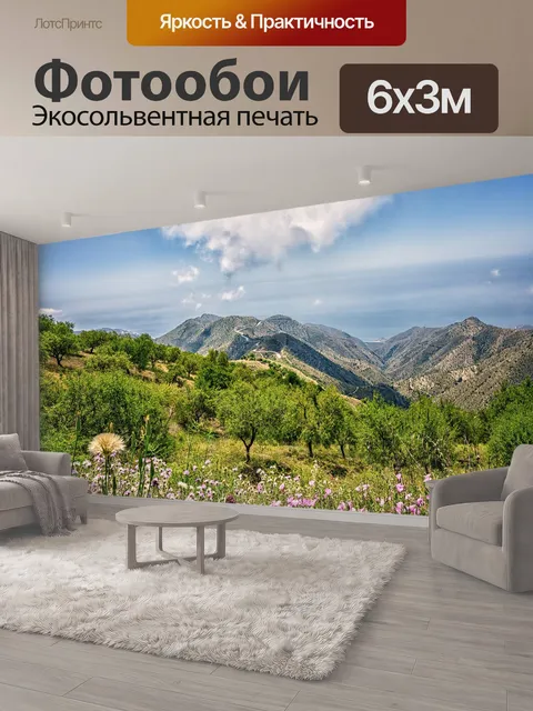 600 × 300 см · Экосольвентная печать