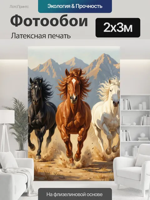 200 × 300 см · Латексная печать