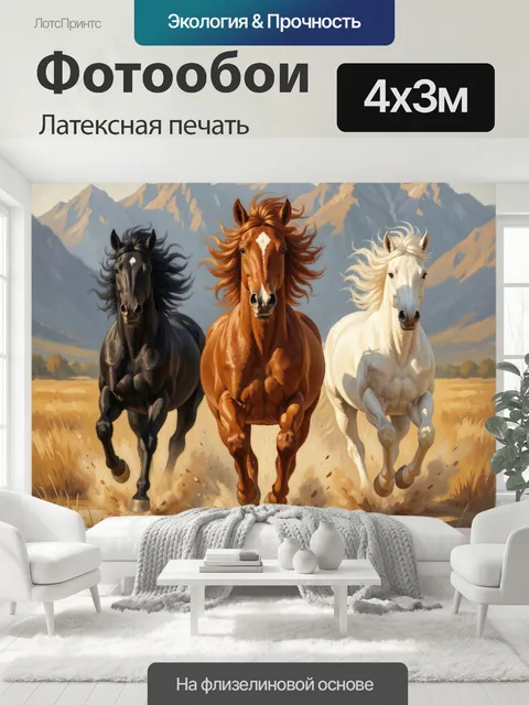 400 × 300 см · Латексная печать