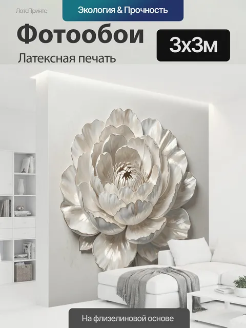 300 × 300 см · Латексная печать