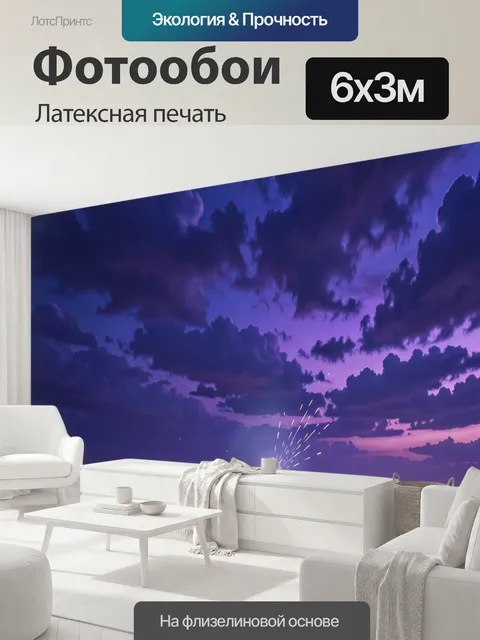 600 × 300 см · Латексная печать