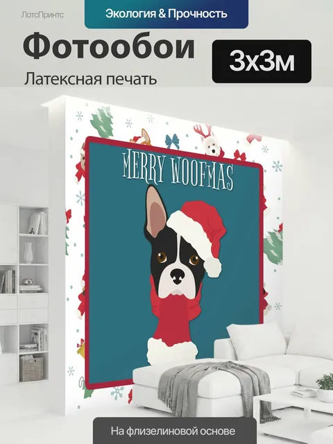 300 × 300 см · Латексная печать