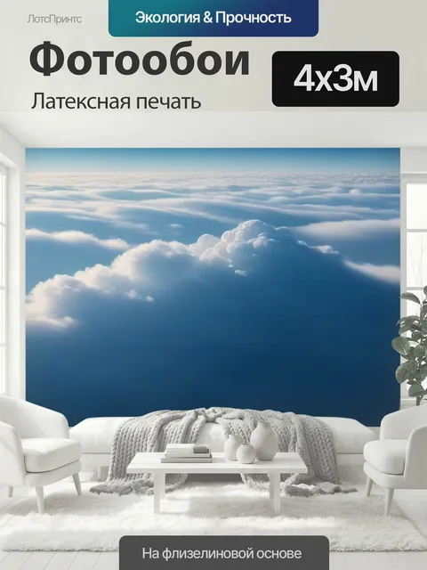 400 × 300 см · Латексная печать