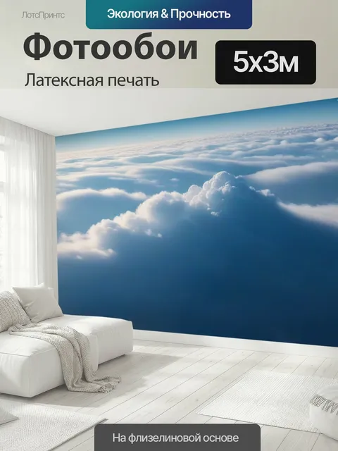500 × 300 см · Латексная печать