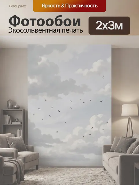 200 × 300 см · Экосольвентная печать