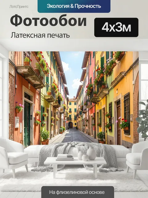 400 × 300 см · Латексная печать