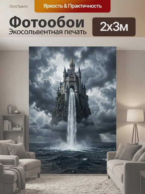 200 × 300 см · Экосольвентная печать