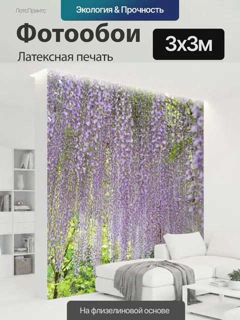 300 × 300 см · Латексная печать