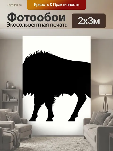 200 × 300 см · Экосольвентная печать