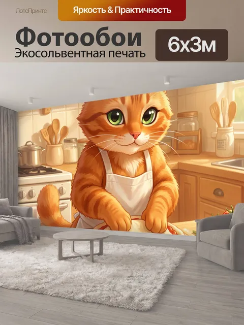 600 × 300 см · Экосольвентная печать