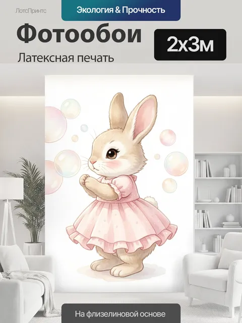 200 × 300 см · Латексная печать