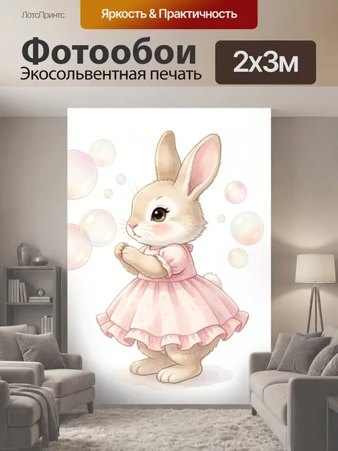 200 × 300 см · Экосольвентная печать