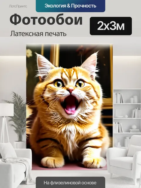 200 × 300 см · Латексная печать