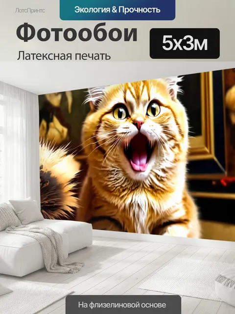 500 × 300 см · Латексная печать