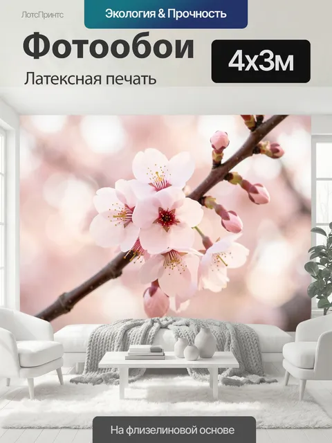 400 × 300 см · Латексная печать