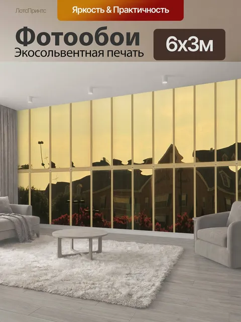 600 × 300 см · Экосольвентная печать
