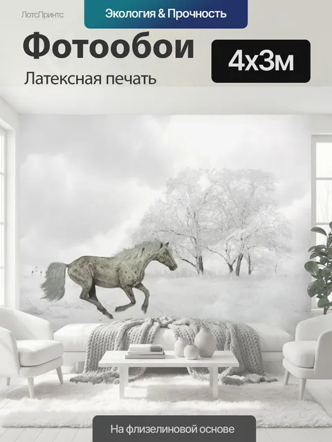 400 × 300 см · Латексная печать