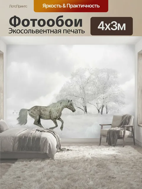 400 × 300 см · Экосольвентная печать