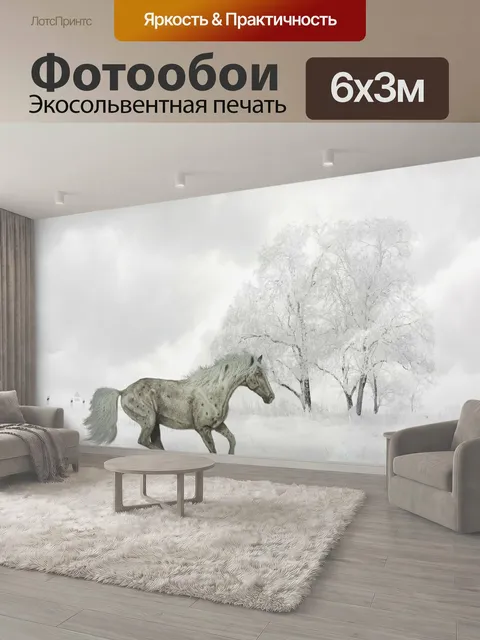 600 × 300 см · Экосольвентная печать