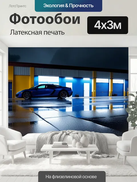 400 × 300 см · Латексная печать