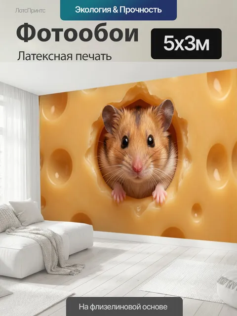 500 × 300 см · Латексная печать
