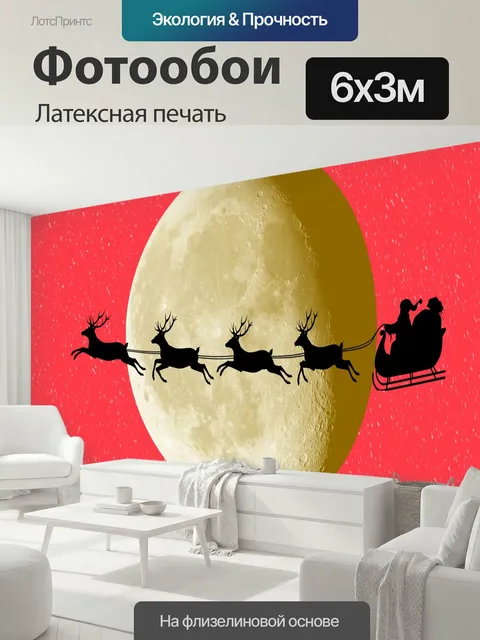 600 × 300 см · Латексная печать