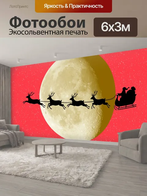 600 × 300 см · Экосольвентная печать