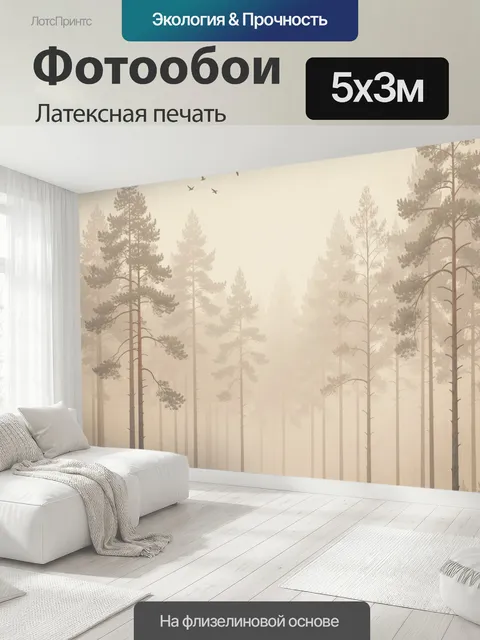 500 × 300 см · Латексная печать