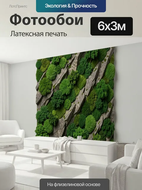 600 × 300 см · Латексная печать