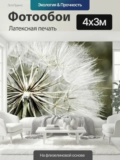 400 × 300 см · Латексная печать