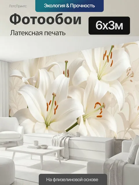 600 × 300 см · Латексная печать