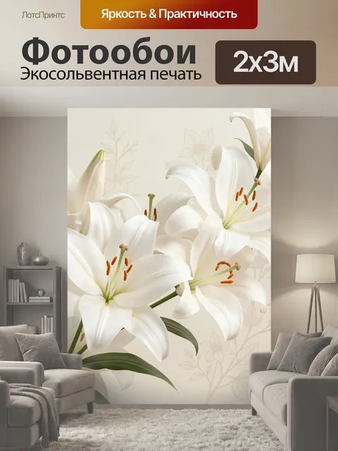200 × 300 см · Экосольвентная печать