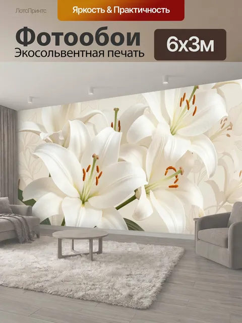 600 × 300 см · Экосольвентная печать