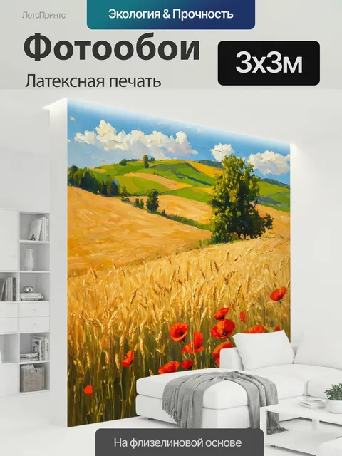 300 × 300 см · Латексная печать