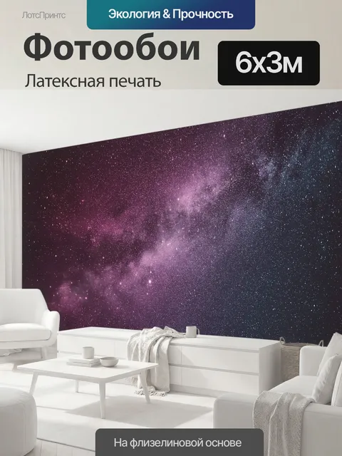 600 × 300 см · Латексная печать