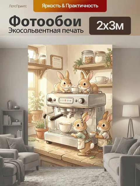 200 × 300 см · Экосольвентная печать