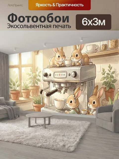 600 × 300 см · Экосольвентная печать